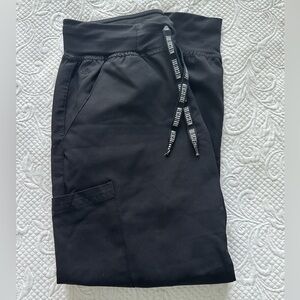 Med Couture Black Insight Scrub Pants - Jogger style